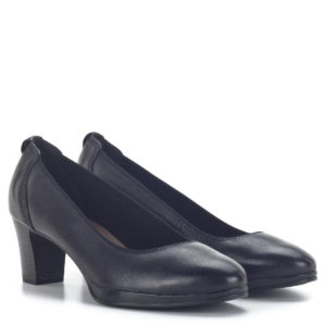 Fekete Tamaris magassarkú cipő, ANTIShokk, Touch It - Tamaris 1-22446-25 001