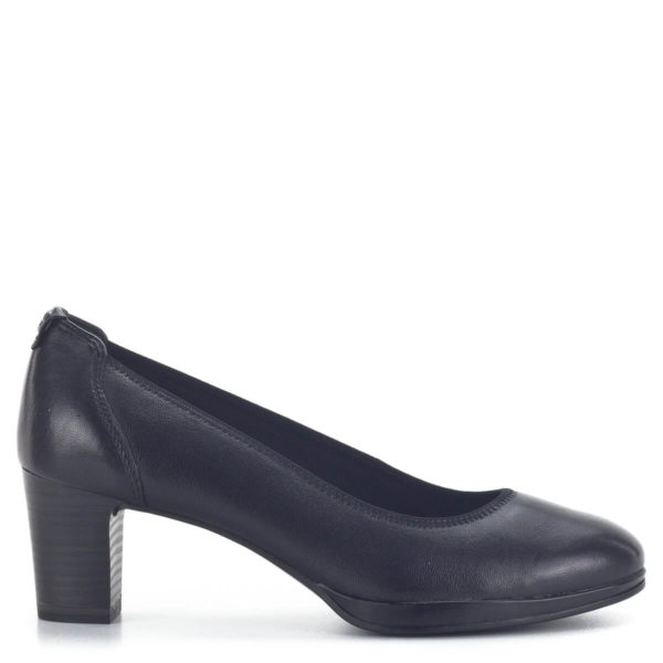 Fekete Tamaris magassarkú cipő, ANTIShokk, Touch It - Tamaris 1-22446-25 001