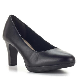 Tamaris fekete magassarkú női cipő 1-22410-28 311