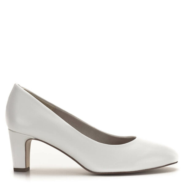 Tamaris női magassarkú cipő fehér színben - Tamaris 1-22419-20 140