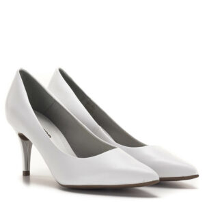 Bottero női magassarkú fehér színben. 7,5 cm magas sarkú elegáns női cipő