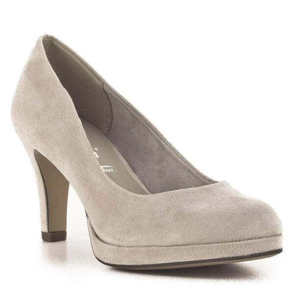 Tamaris női magassarkú cipő platformos talppal, 8 cm-es sarokmagassággal. Memóriahabos TouchIt talpbéléssel készült. - Tamaris 1-22402-42 251
