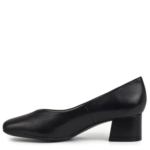 Caprice fekete női bőr cipő 4,5 cm-es sarokkal. Caprice 9-22315-42 022