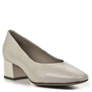 Krém színű, kis sarkú elegáns Caprice női bőr cipő 4,5 cm-es sarokkal. Caprice 9-22315-42 140