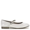 Tamaris lakk fehér pántos balerina cipő. Tamaris 1-24214-20 123