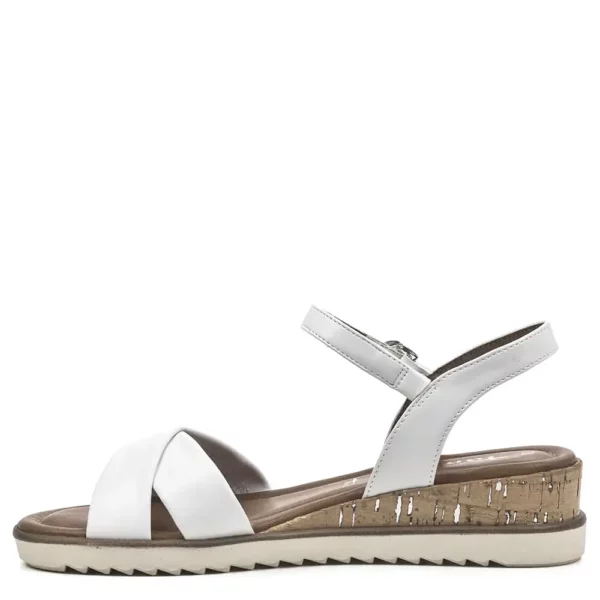 Sandalias Mujer Tamaris 1-28106-42 - Tacón De Cuña 4.5 Cm - Cierre De Hebilla - Touch-IT