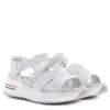 Filippo vastag talpú fehér női bőr szandál - Filippo DS7021/25 WH