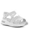Filippo vastag talpú fehér női bőr szandál - Filippo DS7021/25 WH