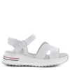 Filippo vastag talpú fehér női bőr szandál - Filippo DS7021/25 WH