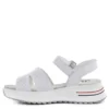 Filippo vastag talpú fehér női bőr szandál - Filippo DS7021/25 WH