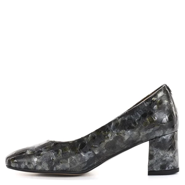 Pulso elegáns bőr női magassarkú cipő - Pulso AF-1587V Multi Kroko