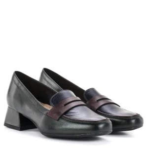 Pulso zöld-kék-bordó elegáns női félcipő - Pulso AF-1466V GBB