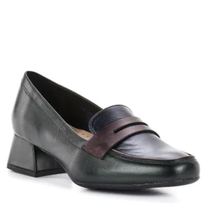 Pulso zöld-kék-bordó elegáns női félcipő - Pulso AF-1466V GBB