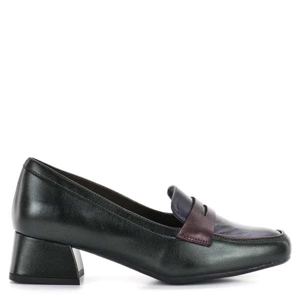 Pulso zöld-kék-bordó elegáns női félcipő - Pulso AF-1466V GBB