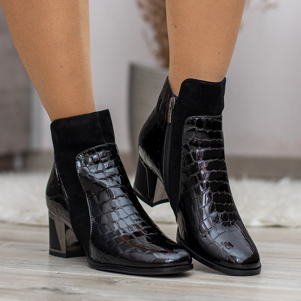 Epica elegáns bőr bokacsizma - Epica JG8313-4-735 01-O