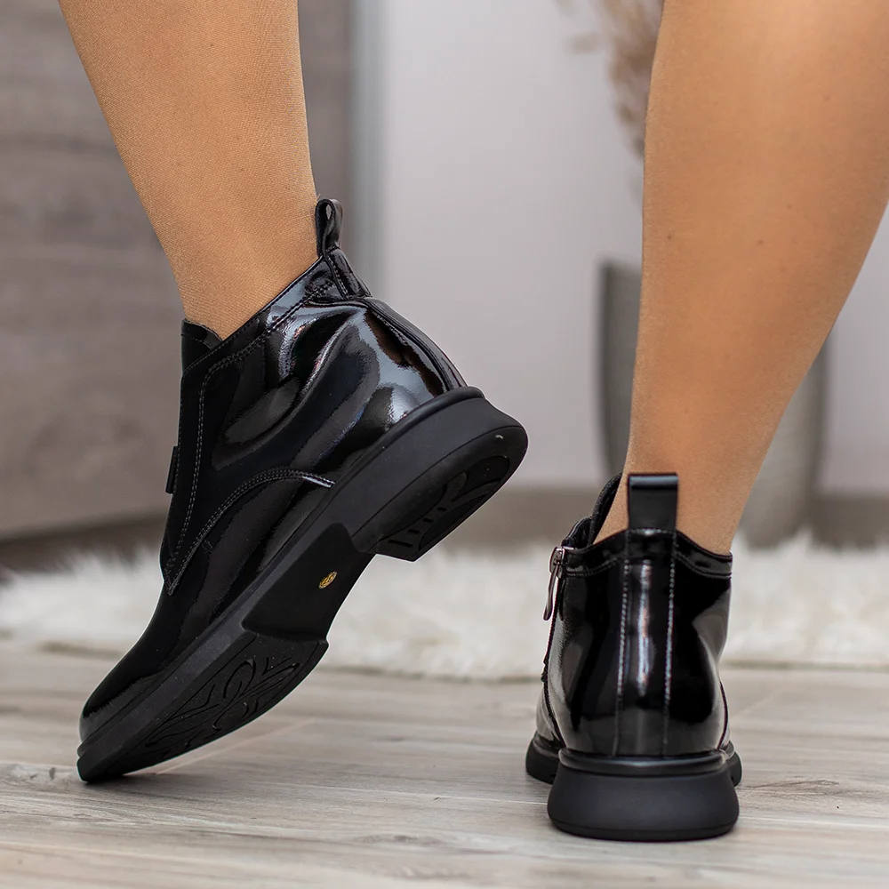 Filippo lakk bőr bokacsizma - Filippo DBT7383/25 BK