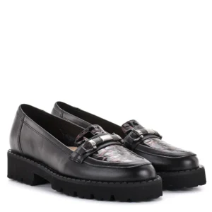 Pulso belebújós női cipő - Pulso AF-1599 BLACK-ODESSA 16210