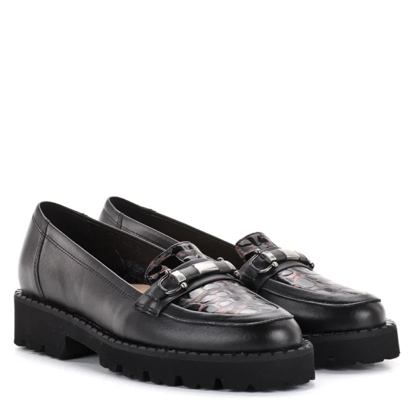 Pulso belebújós női cipő - Pulso AF-1599 BLACK-ODESSA 16210