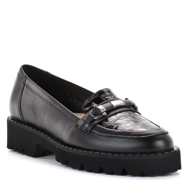 Pulso belebújós női cipő - Pulso AF-1599 BLACK-ODESSA 16210