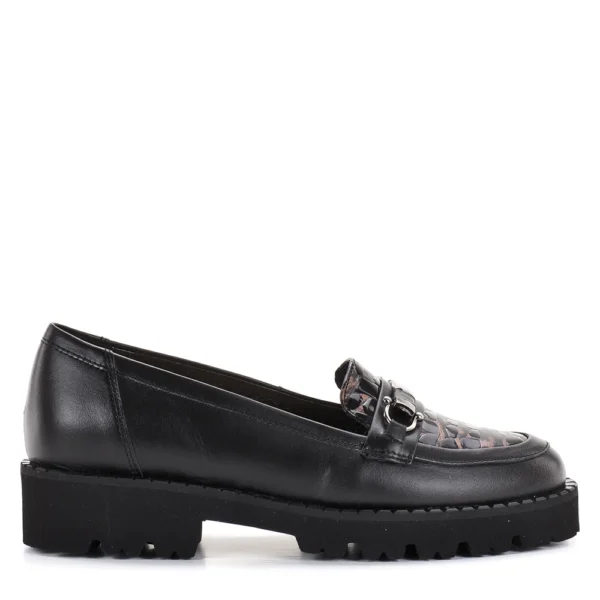 Pulso belebújós női cipő - Pulso AF-1599 BLACK-ODESSA 16210