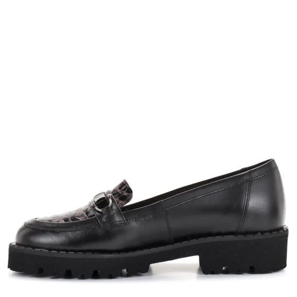Pulso belebújós női cipő - Pulso AF-1599 BLACK-ODESSA 16210