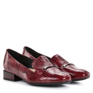 Pulso elegáns lakk bőr bordó női cipő - Pulso AF-1523 BORDO