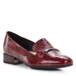 Pulso elegáns lakk bőr bordó női cipő - Pulso AF-1523 BORDO