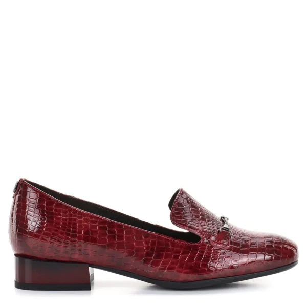 Pulso elegáns lakk bőr bordó női cipő - Pulso AF-1523 BORDO
