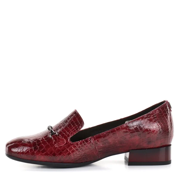 Pulso elegáns lakk bőr bordó női cipő - Pulso AF-1523 BORDO