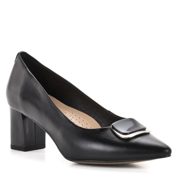 Pulso elegáns női magassarkú cipő - Pulso AF-1545 BLACK