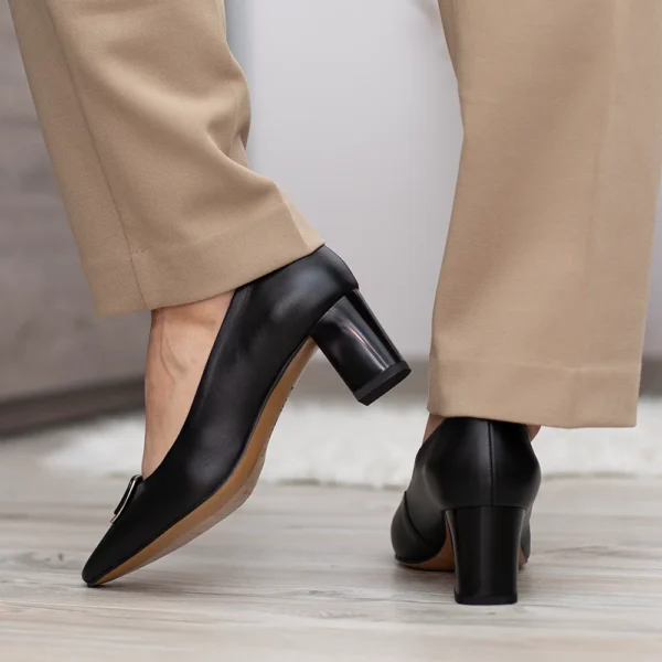 Pulso elegáns női magassarkú cipő - Pulso AF-1545 BLACK
