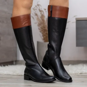 Caprice bőr női csizma lapos talppal - Caprice 9-25511-41 019