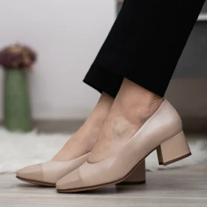 Caprice elegáns női bőr cipő kis sarokkal - Caprice 9-22305-42 408