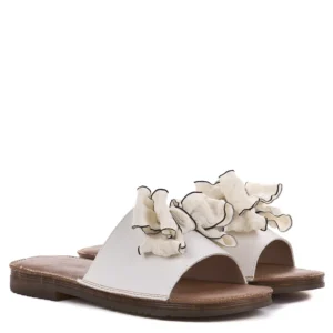 Pass lapos női bőr papucs - Pass 5VXA60015B 13-N