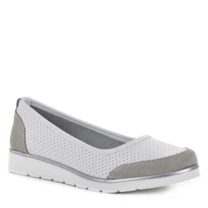 Filippo lapos női bőr cipő - Filippo DP4524/26 WH GR