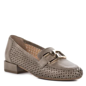 Pulso drapp női bőr félcipő - Pulso AF-1426V Bulut Napa 19395