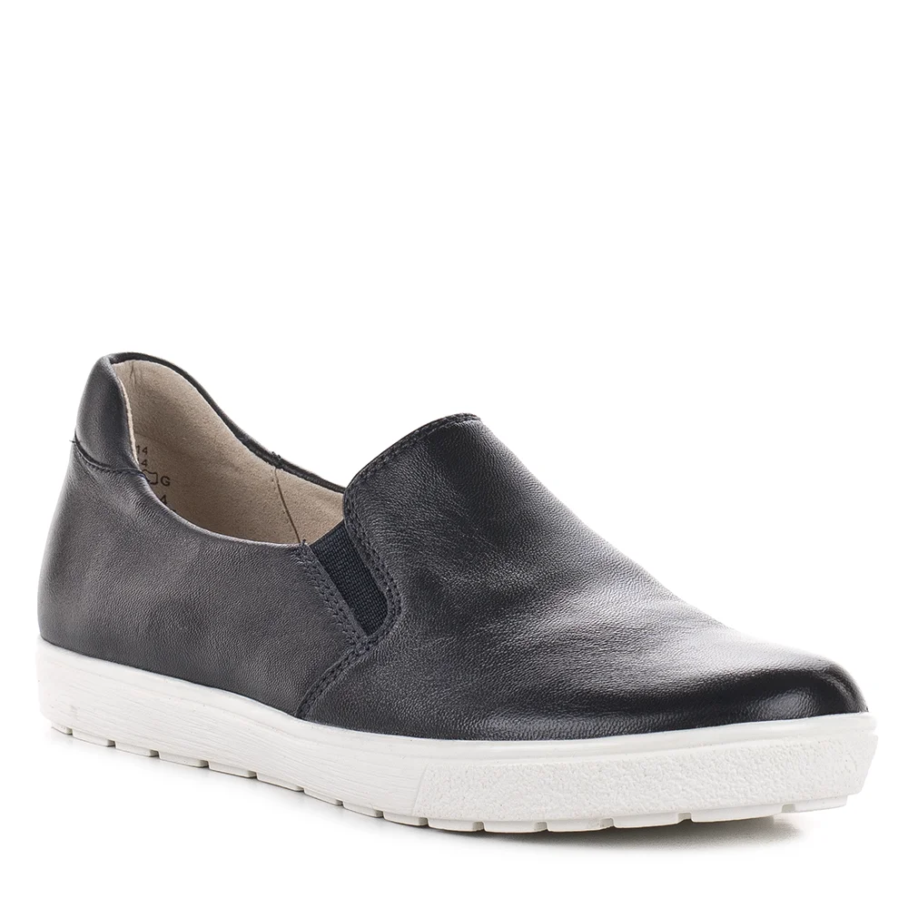 Caprice sötétkék női bőr bebújós cipő - Caprice 9-24662-42 814