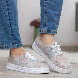 Filippo bebújós női cipő - multicolor - Filippo DP7671/26 WH MLT