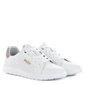 Filippo sportos fűzős lapos bőr cipő - Filippo DP6738/26 WH BE