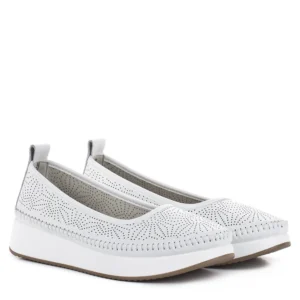 Filippo fehér női bőr cipő - Filippo DP7530/26 WH