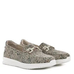 Filippo multicolor bebújós női bőr cipő - Filippo DP7656/26 BE MLT