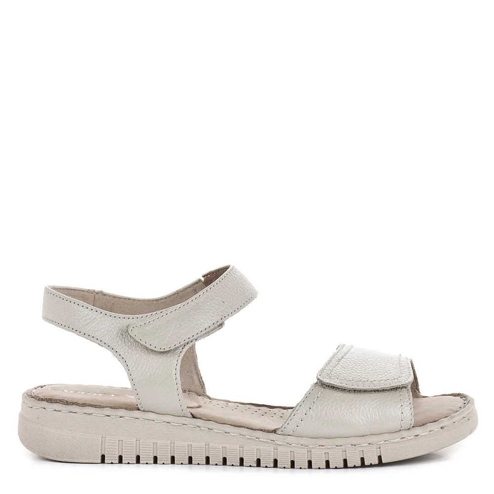 Caprice lapos tépőzáras női bőr szandál - Caprice 9-28103-44 119