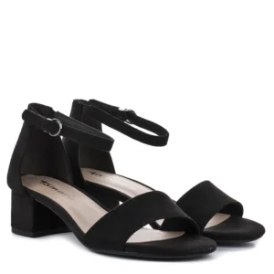 Tamaris fekete bokapántos női szandál - Tamaris 1-28201-42 001