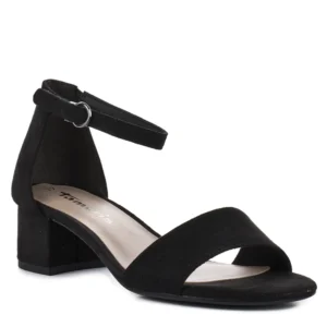 Tamaris fekete bokapántos női szandál - Tamaris 1-28201-42 001