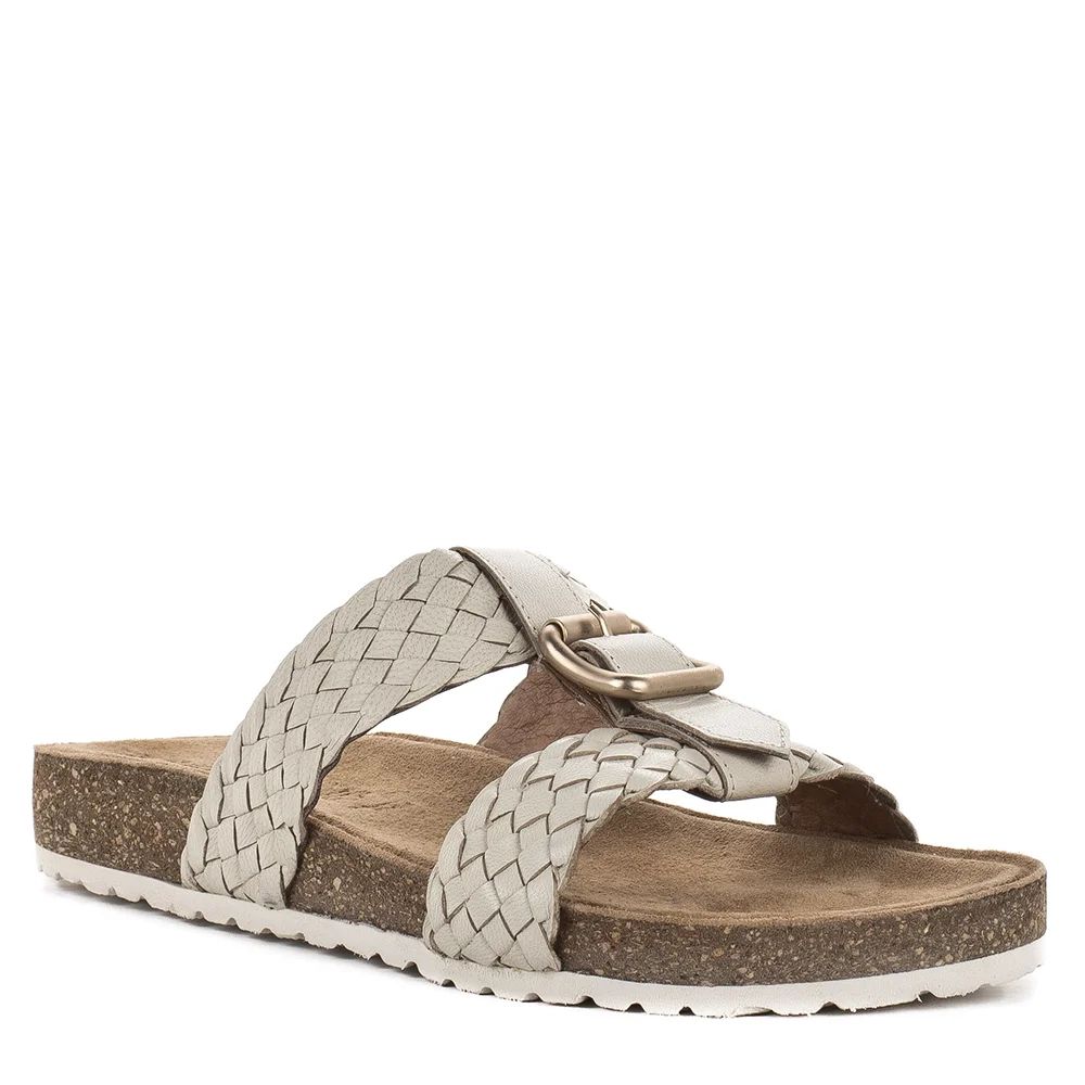 Tamaris világos női bőr papucs - Tamaris 1-27130-46 418