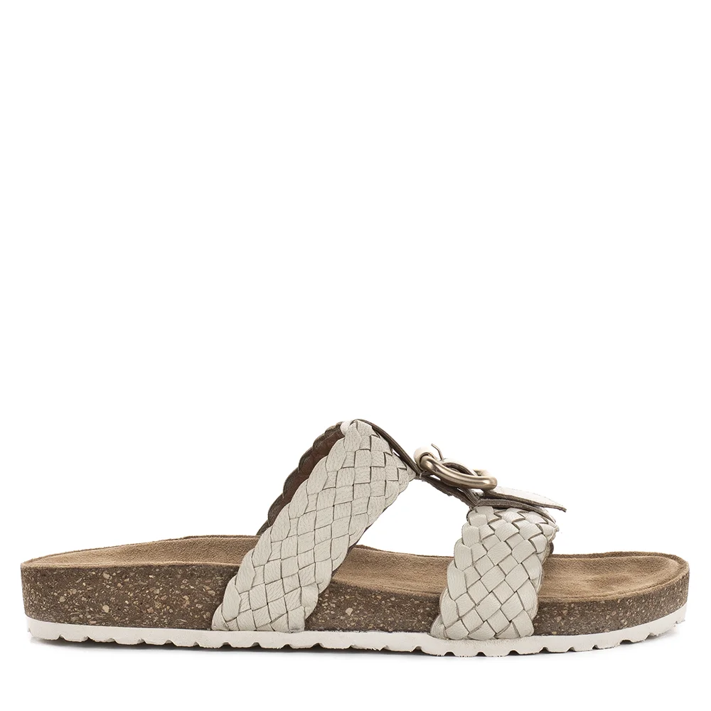 Tamaris világos női bőr papucs - Tamaris 1-27130-46 418