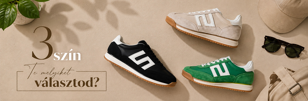 Filippo női sneakers 7686 három színben
