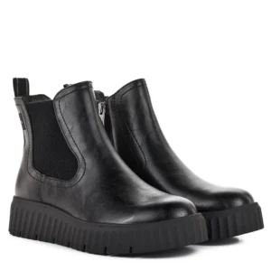 Tamaris sportos fekete bokacsizma - Tamaris 1-25420-45 020